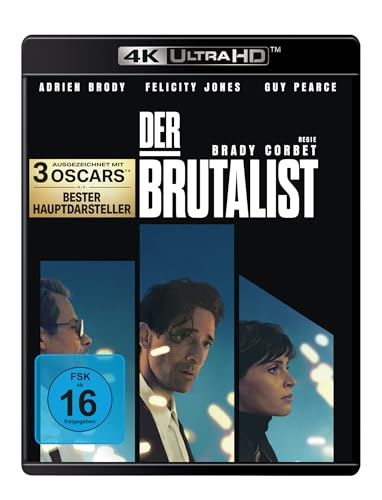 Der Brutalist (4K Ultra HD) [Blu-ray] von Universal Pictures