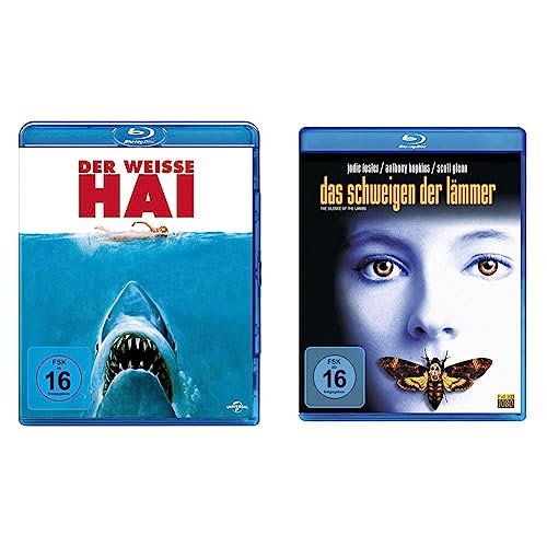 Der weiße Hai [Blu-ray] & Das Schweigen der Lämmer [Blu-ray] von Universal Pictures Germany GmbH