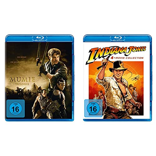 Die Mumie - Trilogy [Blu-ray] & Indiana Jones – 4-Movie Collection [Blu-ray] von Universal Pictures Germany GmbH