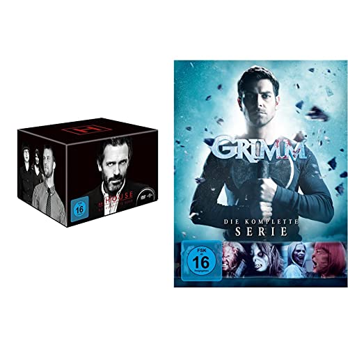 Dr. House - Die komplette Serie, Season 1-8 (46 Discs) & Grimm - Die komplette Serie [28 DVDs] von Universal Pictures Germany GmbH