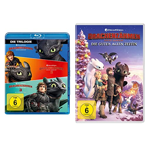 Drachenzähmen leicht gemacht 1 - 3 Movie Collection [Blu-ray] & Drachenzähmen leicht gemacht: Die guten alten Zeiten von Universal Pictures Germany GmbH