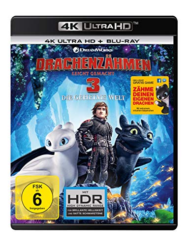 Drachenzähmen leicht gemacht 3 - Die geheime Welt (4K Ultra-HD) (+ Blu-ray 2D) von Universal Pictures Germany GmbH