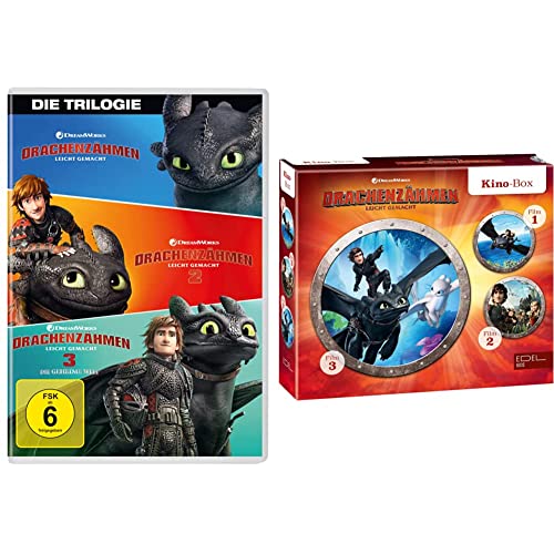 Drachenzähmen leicht gemacht - Die Trilogie [3 DVDs] & Drachenzähmen leicht gemacht - Kino-Box (1-3) - Die Original-Hörspiele zu den Kinofilmen von Universal Pictures Germany GmbH