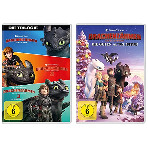 Drachenzähmen leicht gemacht - Die Trilogie [3 DVDs] & Drachenzähmen leicht gemacht: Die guten alten Zeiten von Universal Pictures Germany GmbH