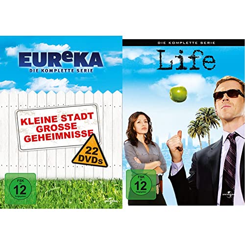 EUReKA - Gesamtbox [22 DVDs] & Life - Die komplette Serie [9 DVDs] von Universal Pictures Germany GmbH