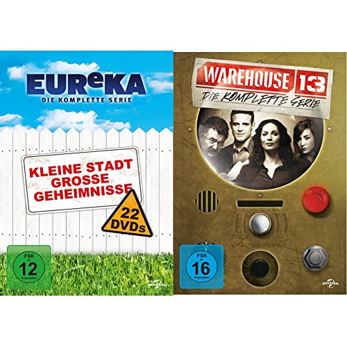 EUReKA - Gesamtbox [22 DVDs] & Warehouse 13 – Die komplette Serie [16 DVDs] von Universal Pictures Germany GmbH