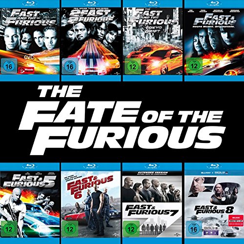 Fast and the Furious 1 - 8 Collection (8er Blu-ray-Set) Keine Box von Universal Pictures Germany GmbH