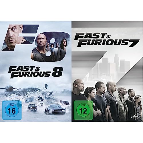 Fast & Furious 8 & Fast & Furious 7 von Universal Pictures Germany GmbH