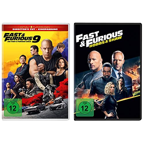 Fast & Furious 9 (Director's Cut + Kinofassung) & Fast & Furious: Hobbs & Shaw von Universal Pictures Germany GmbH