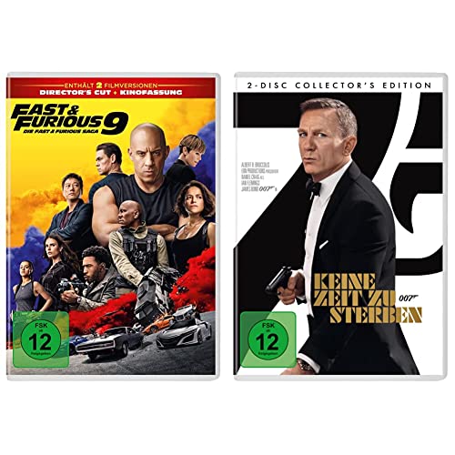 Fast & Furious 9 (Director's Cut + Kinofassung) & James Bond 007: Keine Zeit zu sterben von Universal Pictures Germany GmbH