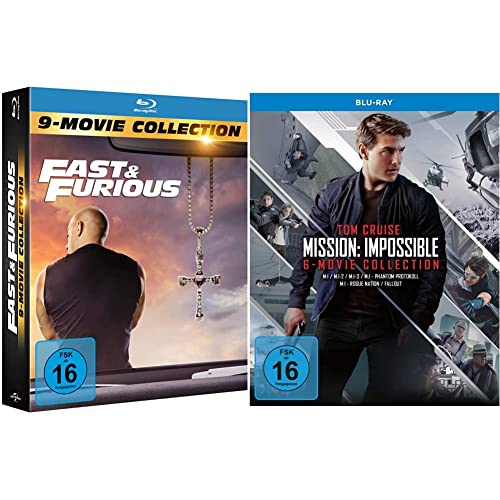 Fast & Furious - 9-Movie Collection [Blu-ray] & Mission: Impossible - 6-Movie Collection [Blu-ray] von Universal Pictures Germany GmbH