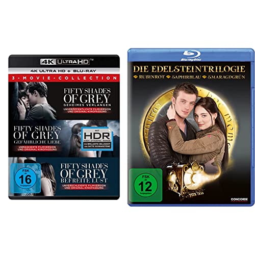 Fifty Shades of Grey - 3-Movie Collection (4K Ultra-HD) (+ Blu-ray 2D) & Edelstein-Trilogie [Blu-ray] von Universal Pictures Germany GmbH