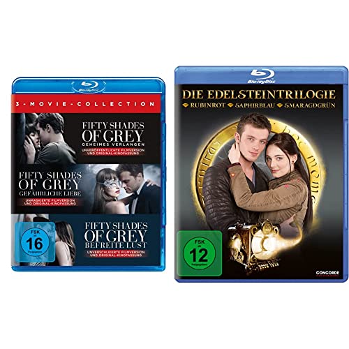 Fifty Shades of Grey - 3-Movie Collection [Blu-ray] & Edelstein-Trilogie [Blu-ray] von Universal Pictures Germany GmbH