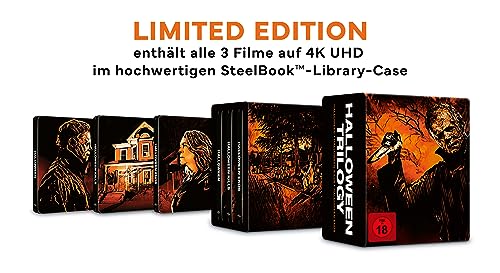 Halloween Trilogy - 4K UHD - Steelbook von Universal Pictures Germany GmbH