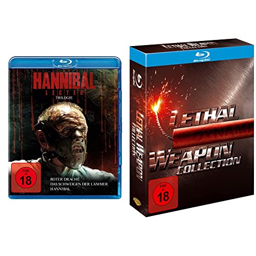 Hannibal Lecter Trilogie [Blu-ray] & Lethal Weapon 1-4 - Collection [Blu-ray] von Universal Pictures Germany GmbH