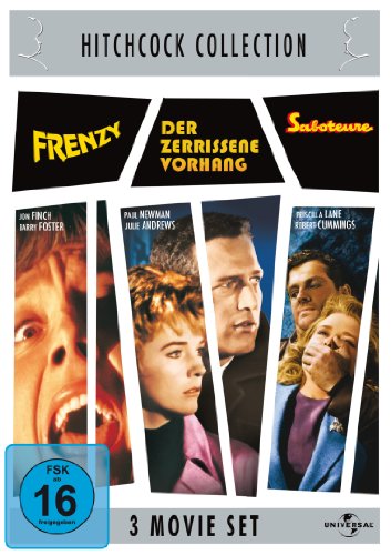 Hitchcock-Collection: Frenzy / Der zerrissene Vorhang / Saboteure [3 DVDs] von Universal Pictures Germany GmbH