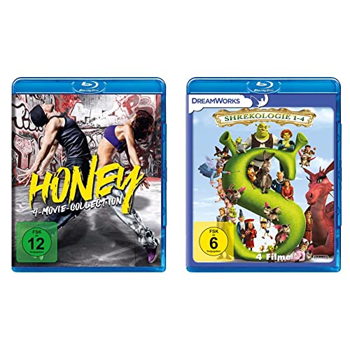 Honey 1 - 4 [Blu-ray] & Shrekologie 1-4 [Blu-ray] von Universal Pictures Germany GmbH