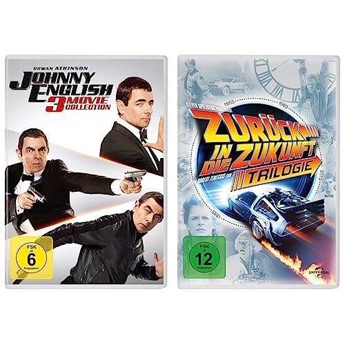Johnny English 3 Movie Collection [3 DVDs] & Zurück in die Zukunft - Trilogie/30th Anniversary [4 DVDs] von Universal Pictures Germany GmbH