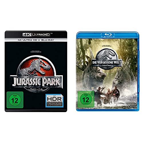 Jurassic Park (4K Ultra-HD) (+ Blu-ray) & Jurassic Park 2 - Vergessene Welt [Blu-ray] von Universal Pictures Germany GmbH