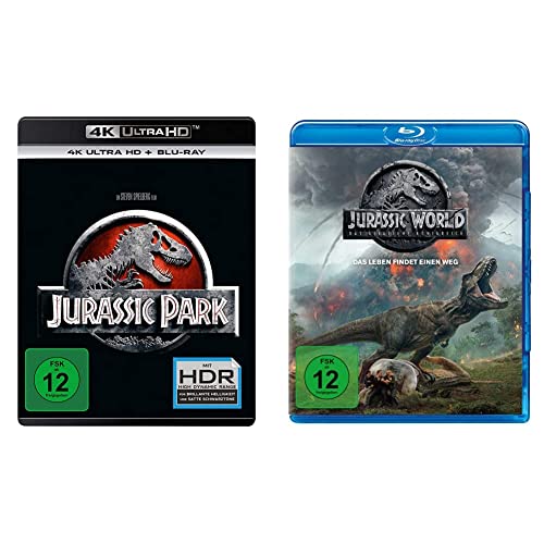 Jurassic Park (4K Ultra-HD) (+ Blu-ray) & Jurassic World: Das gefallene Königreich [Blu-ray] von Universal Pictures Germany GmbH