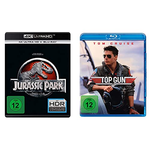 Jurassic Park (4K Ultra-HD) (+ Blu-ray) & Top Gun [Blu-ray] von Universal Pictures Germany GmbH