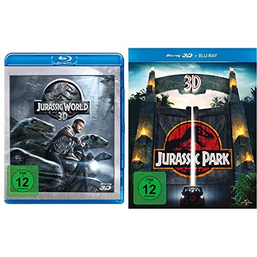 Jurassic World (+ Blu-ray) [Blu-ray 3D] & Jurassic Park (+ Blu-ray) [Blu-ray 3D] von Universal Pictures Germany GmbH