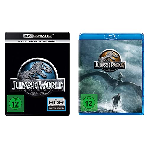 Jurassic World (4K Ultra-HD) (+ Blu-ray 2D) & Jurassic Park 3 [Blu-ray] von Universal Pictures Germany GmbH