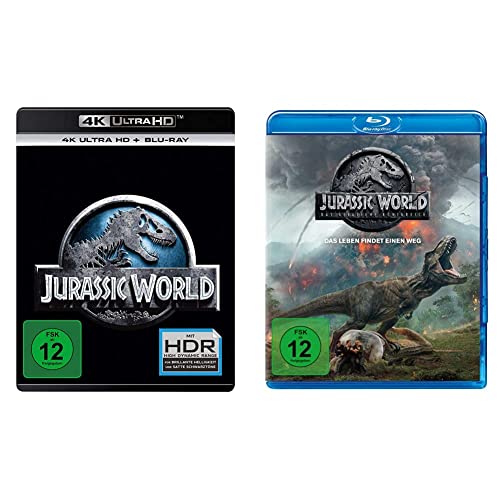 Jurassic World (4K Ultra-HD) (+ Blu-ray 2D) & Jurassic World: Das gefallene Königreich [Blu-ray] von Universal Pictures Germany GmbH