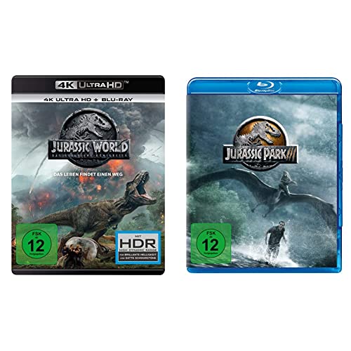 Jurassic World: Das gefallene Königreich (4K Ultra-HD) (+ Blu-ray 2D) & Jurassic Park 3 [Blu-ray] von Universal Pictures Germany GmbH