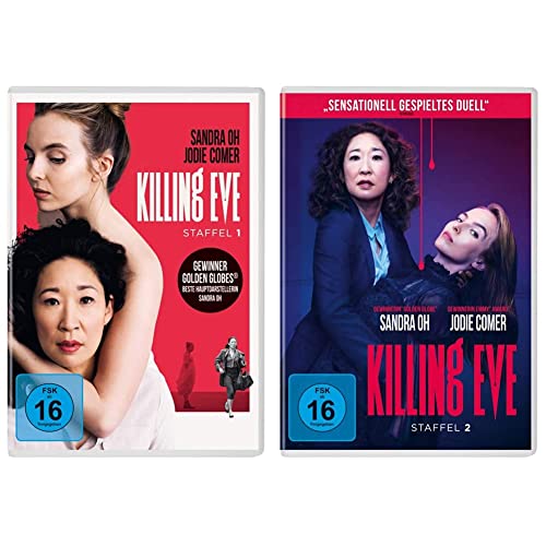 Killing Eve - Staffel 1 [2 DVDs] & Killing Eve - Staffel 2 [2 DVDs] von Universal Pictures Germany GmbH