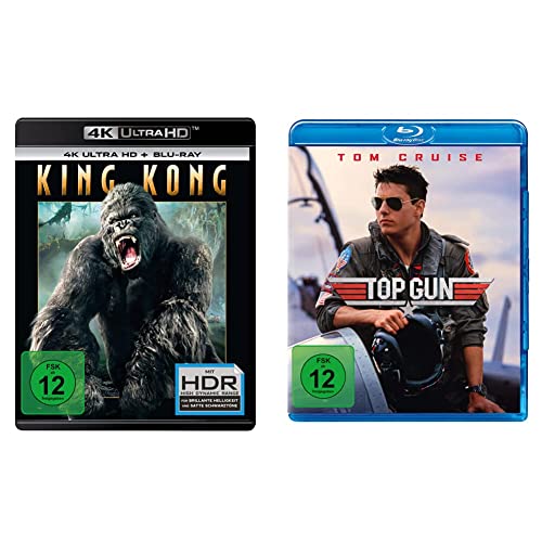 King Kong (4K Ultra-HD) (+ Blu-ray) & Top Gun [Blu-ray] von Universal Pictures Germany GmbH