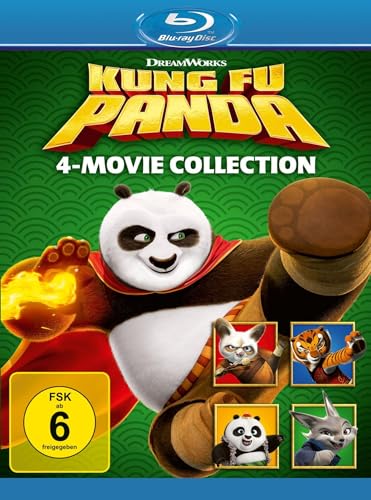 Kung Fu Panda - 1-4 Collection [Blu-ray] von Universal Pictures