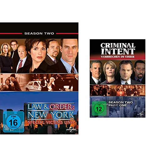 Law & Order: New York/Special Victims Unit - Season 2 [5 DVDs] & Criminal Intent - Verbrechen im Visier, Season Two, Part One [4 DVDs] von Universal Pictures Germany GmbH
