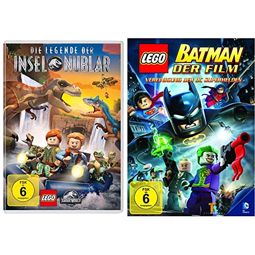 Lego Jurassic World: Die Legende der Insel Nublar [2 DVDs] & LEGO Batman: Der Film - Vereinigung der DC Superhelden von Universal Pictures Germany GmbH