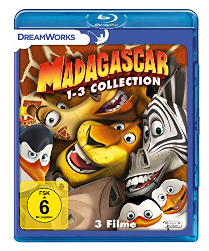 Madagascar 1-3 [Blu-ray] von Universal Pictures Germany GmbH