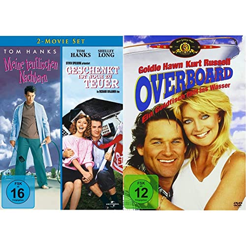 Meine teuflischen Nachbarn / Geschenkt ist noch zu teuer [2 DVDs] & Overboard - Ein Goldfisch fällt ins Wasser [DVD] von Universal Pictures Germany GmbH