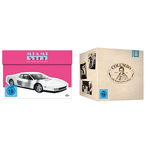 Miami Vice - Die komplette Serie [30 DVDs] & Columbo - Gesamtbox [35 DVDs] von Universal Pictures Germany GmbH