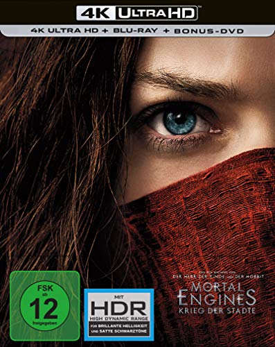Mortal Engines Krieg der Städte 4K UHD + BD Steelbook [Blu-ray] [Exklusiv bei Amazon] von Universal Pictures Germany GmbH