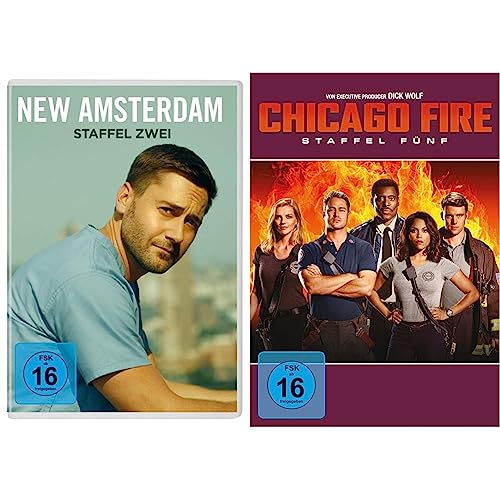 New Amsterdam - Staffel 2 [5 DVDs] & Chicago Fire - Staffel fünf [6 DVDs] von Universal Pictures Germany GmbH