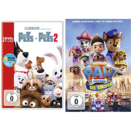 Pets / Pets 2 [2 DVDs] & Paw Patrol: Der Kinofilm von Universal Pictures Germany GmbH