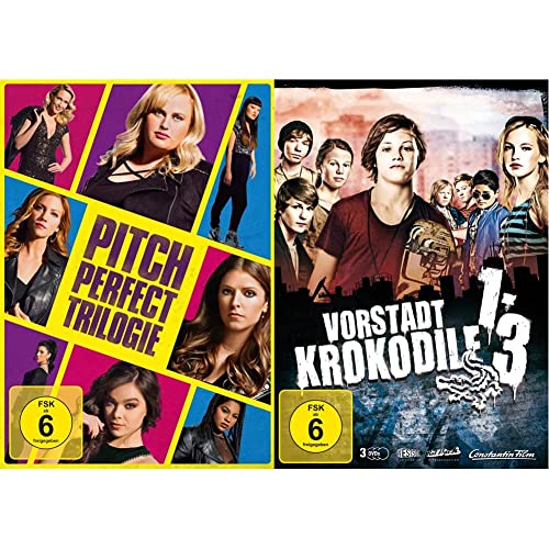 Pitch Perfect Trilogie [3 DVDs] & Vorstadtkrokodile - Teil 1-3 [3 DVDs] von Universal Pictures Germany GmbH