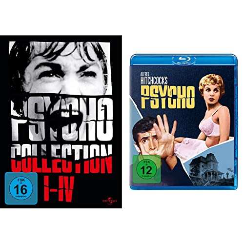 Psycho Collection I-IV [4 DVDs] & Psycho - Uncut [Blu-ray] von Universal Pictures Germany GmbH