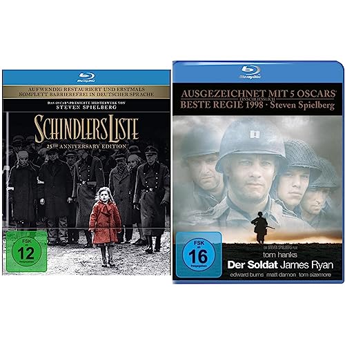Schindlers Liste - 25th Anniversary Edition [Blu-ray] & Der Soldat James Ryan [Blu-ray] von Universal Pictures Germany GmbH