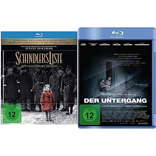 Schindlers Liste - 25th Anniversary Edition [Blu-ray] & Der Untergang [Blu-ray] von Universal Pictures Germany GmbH