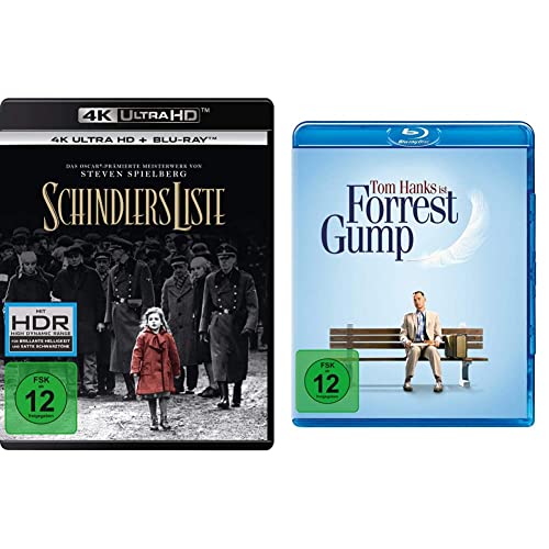 Schindlers Liste - Remastered (4K Ultra-HD) (+ Blu-ray 2D) (+ Bonus-Blu-ray) & Forrest Gump - Remastered [Blu-ray] von Universal Pictures Germany GmbH