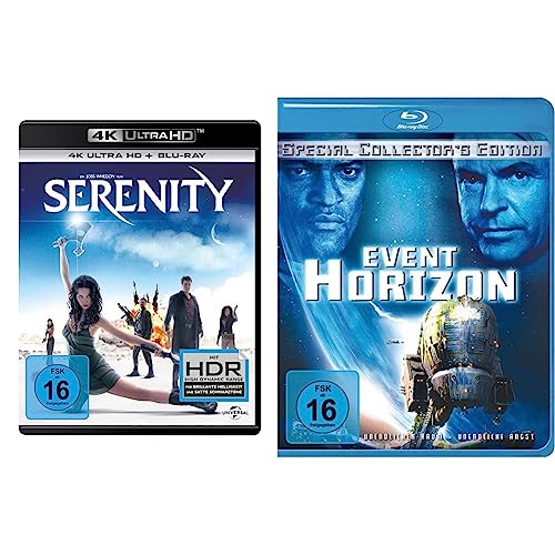 Serenity - Flucht in neue Welten (4K Ultra-HD + Blu-ray) & Event Horizon - Am Rande des Universums (Special Collector's Edition) [Blu-ray] [Special Edition] von Universal Pictures Germany GmbH