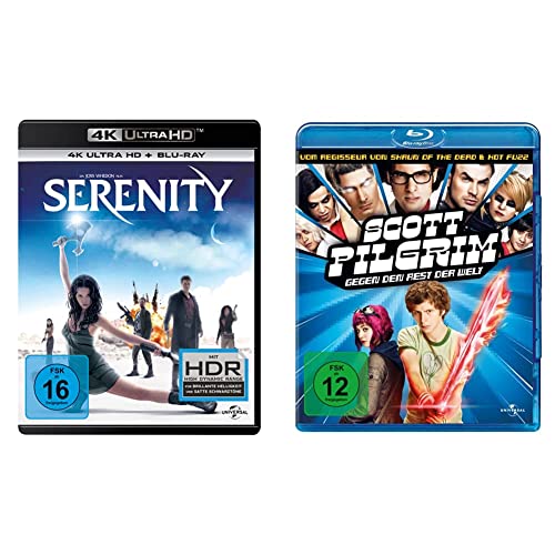Serenity - Flucht in neue Welten (4K Ultra-HD + Blu-ray) & Scott Pilgrim gegen den Rest der Welt [Blu-ray] von Universal Pictures Germany GmbH
