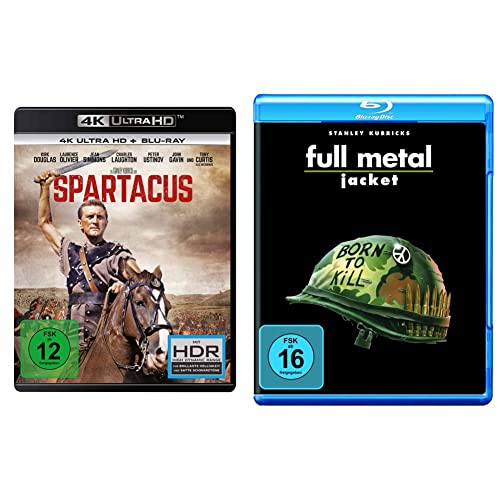 Spartacus (4K Ultra-HD) (+ Blu-ray 2D) & Full Metal Jacket [Blu-ray] von Universal Pictures Germany GmbH