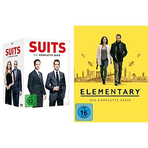 Suits - Die komplette Serie (34 Discs) & Elementary - Die komplette Serie von Universal Pictures Germany GmbH