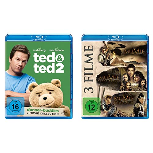 Ted 1 & 2 Box [Blu-ray] & Die Mumie 1-3 (3 on 1) [Blu-ray] von Universal Pictures Germany GmbH